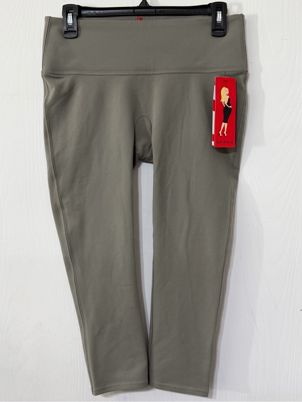 Spanx Capri Structured Leggings Gray’d Out